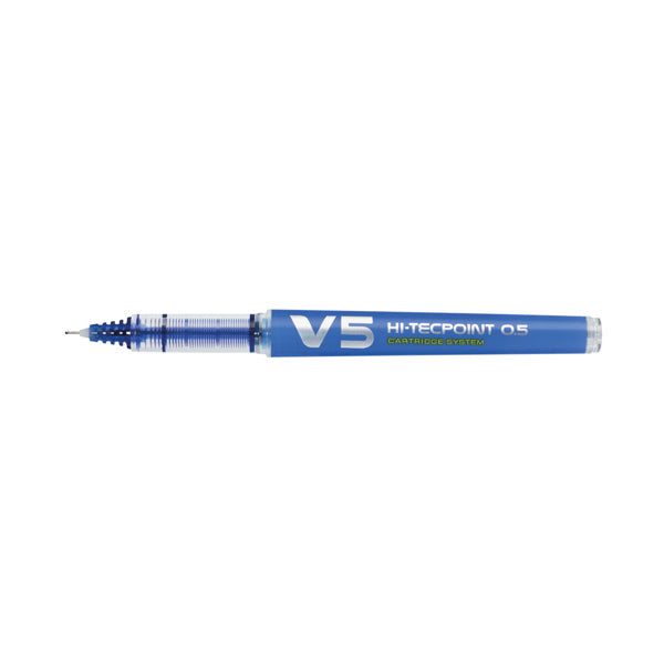 Pilot V5 Cartridge Rollerball Pen Fine Line Blue (Pack of 10) 4902505442803