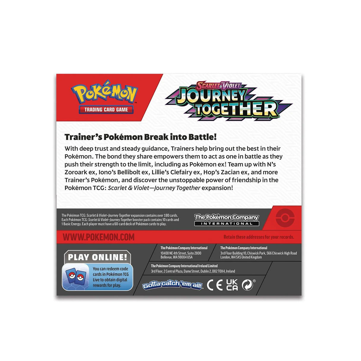 Pokémon TCG: Scarlet & Violet: Journey Together - Booster Pack