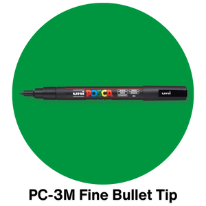 POSCA PC-3M Fine Bullet Tip Paint Markers