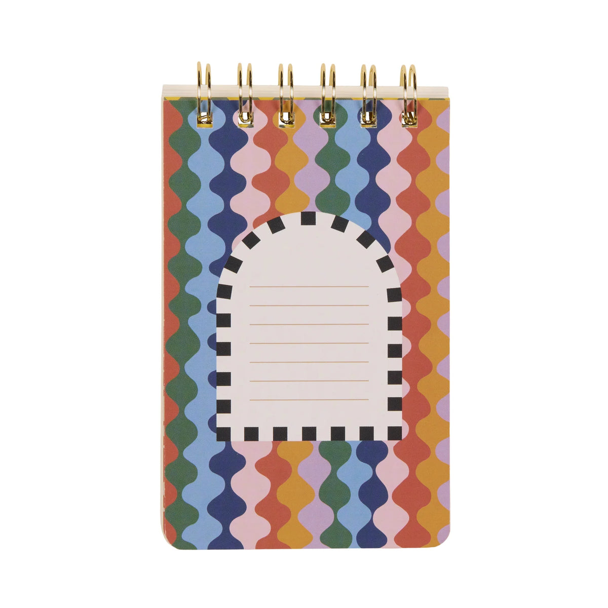 DesignWorks A Dopo Twin Wire Notepad - Flower