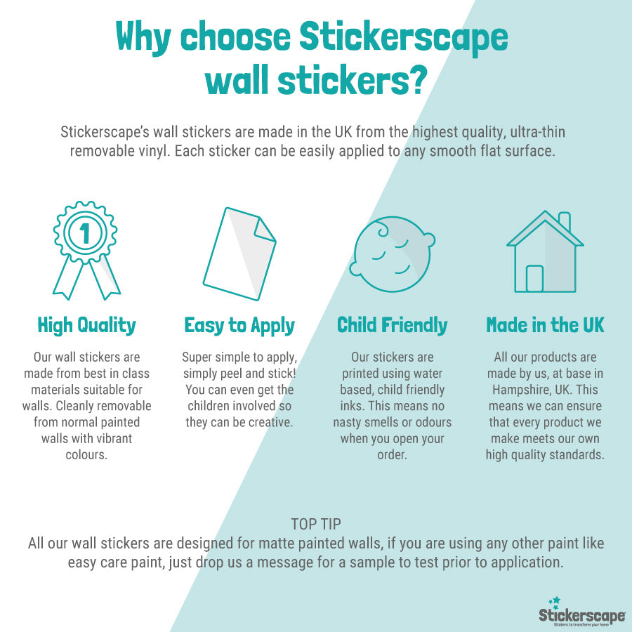 Wall Sticker Pack Stickerscape