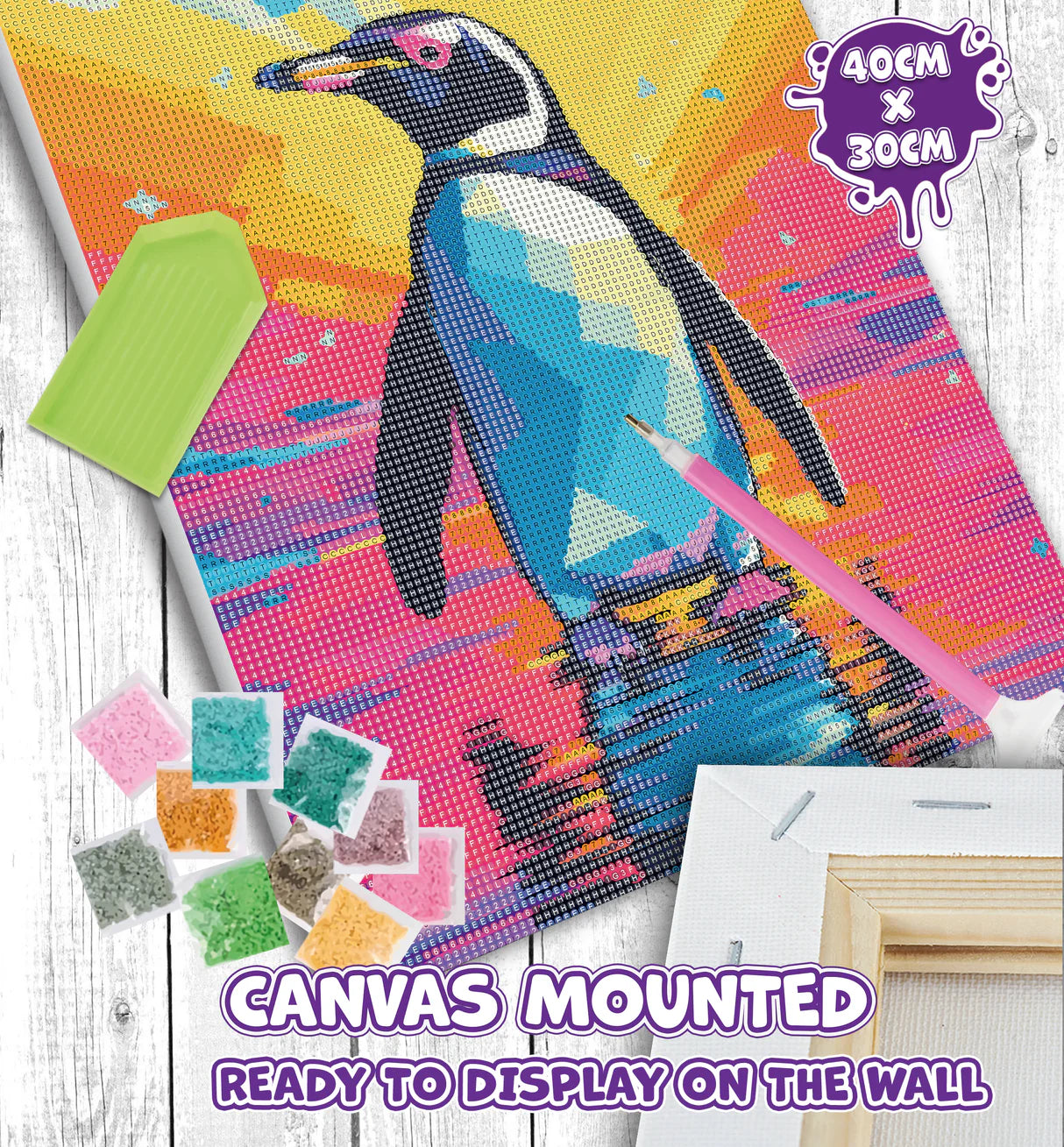 Diamond Art Set - Penguin