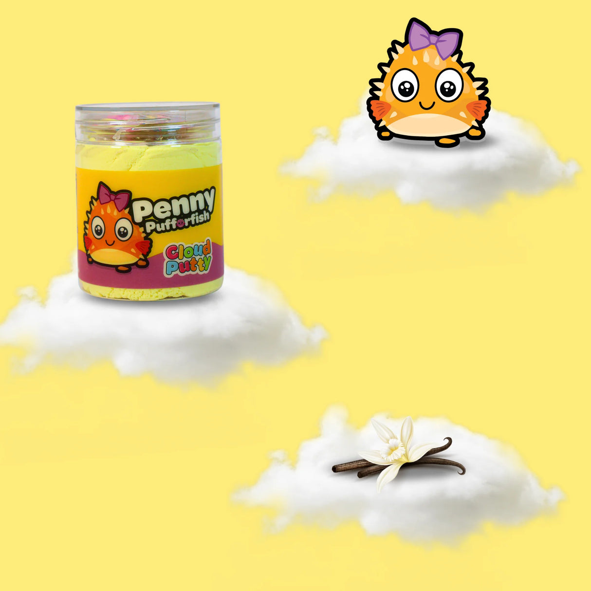 Cloud Putty - Penny Pufferfish