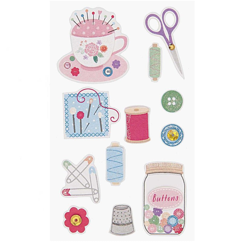 Paper Poetry 3D Sticker Needlework
