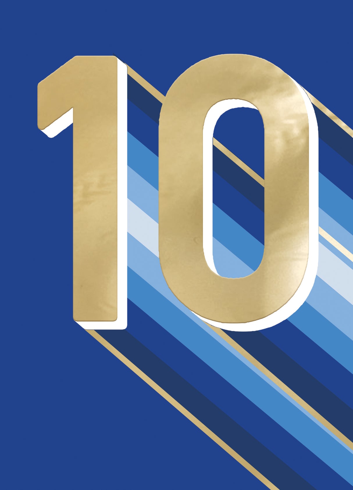 Age 10 M -Blue Rainbow