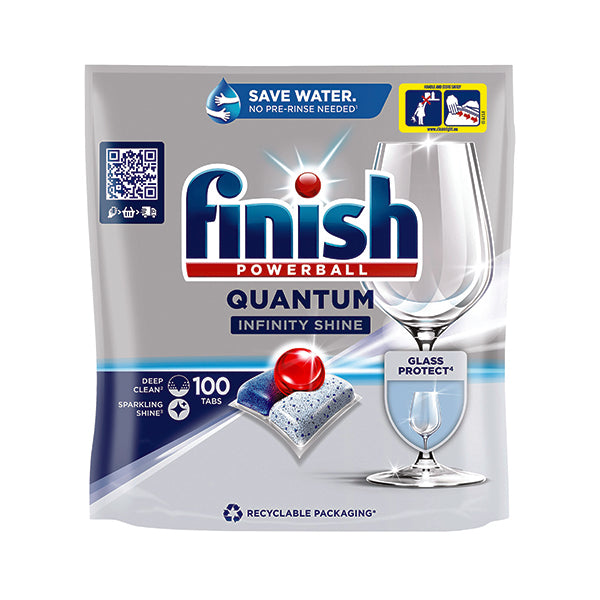 Finish Quantum Infinity Shine Dishwasher Tablets (Pack of 100) 3219120