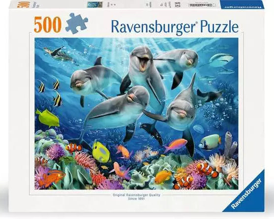 500 Piece Jigsaw Puzzle - Dolphins