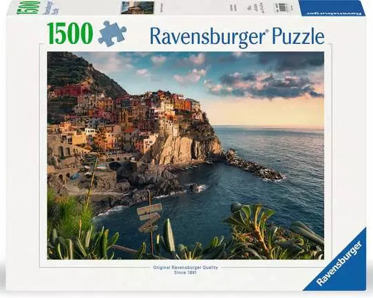 1500 Piece Jigsaw Puzzle - View of Cinque Terre Italy