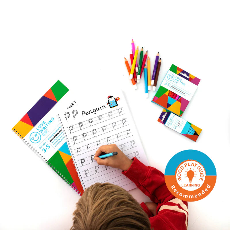 Tripod Grip 5 Writing Pencils | For Ages 2-5