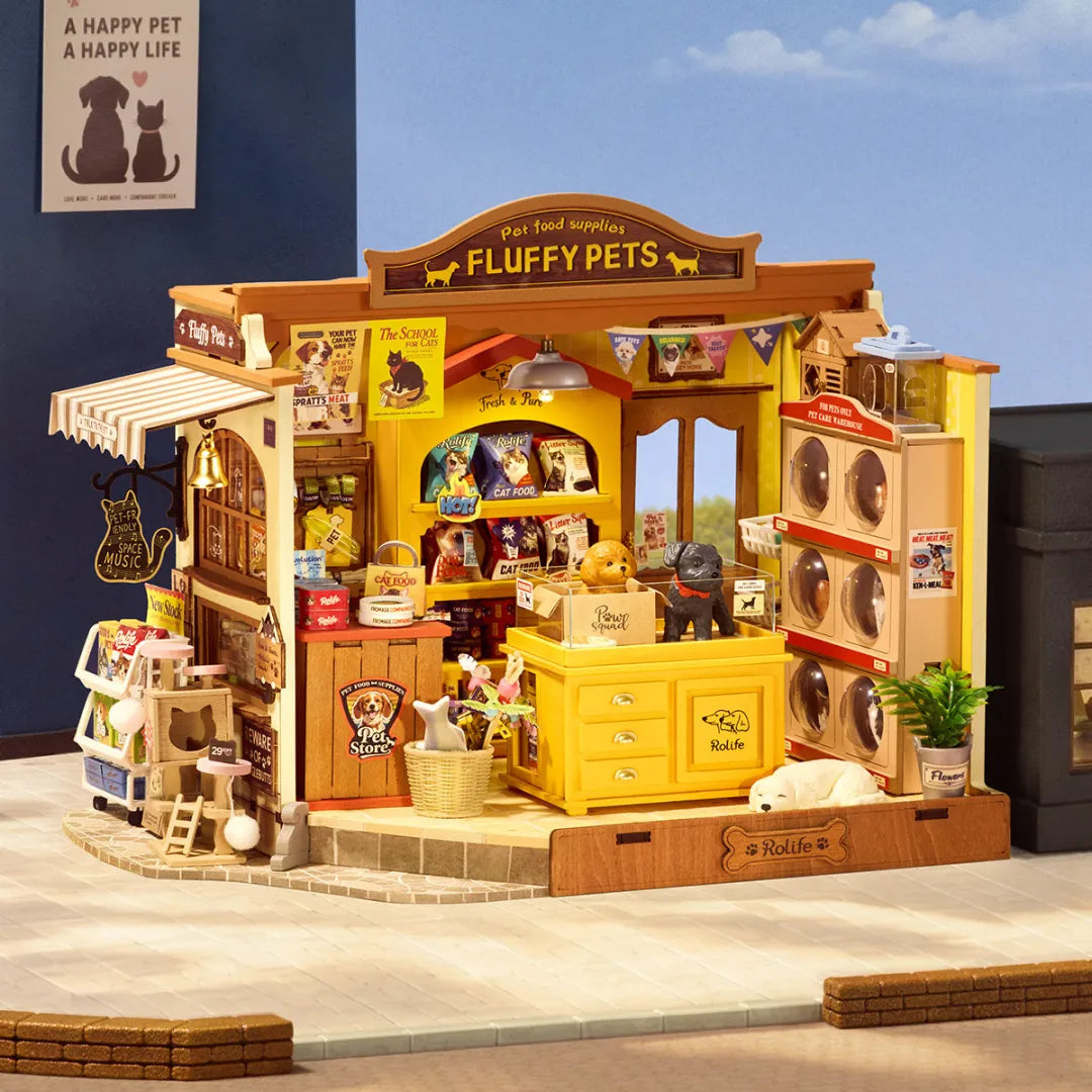 Rolife DIY Miniature House - Fluffy Friends Store