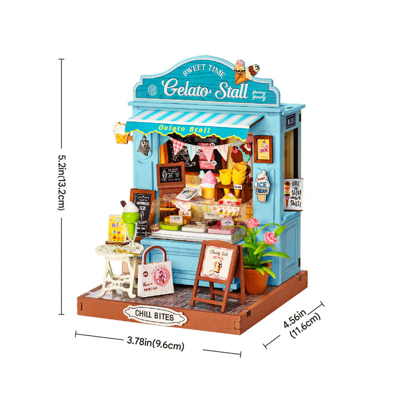 Rolife DIY Miniature House - Gelato Stall
