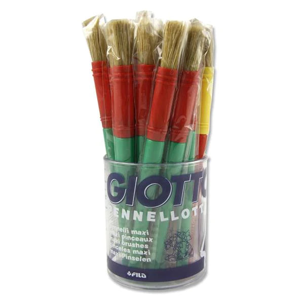 Giotto Bristle Paint Brush x 20