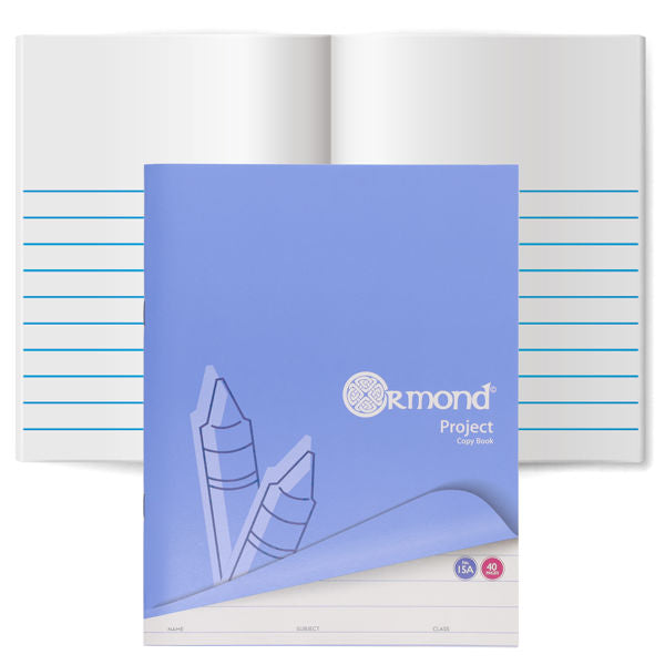 Ormond No.15A Project Book (40 Pages)