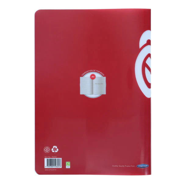 Ormond A4 120pg Durable Cover Maths Copy Book