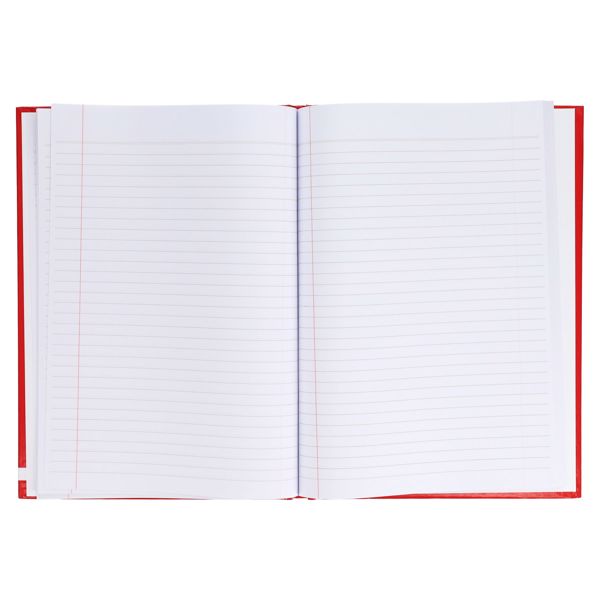 A4 160pg Hardcover Notebooks Asstorted Colours - Pack of 4
