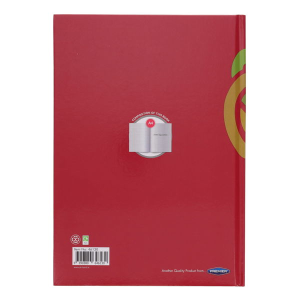 Ormond A4 120pg Hardback Maths Copy Book
