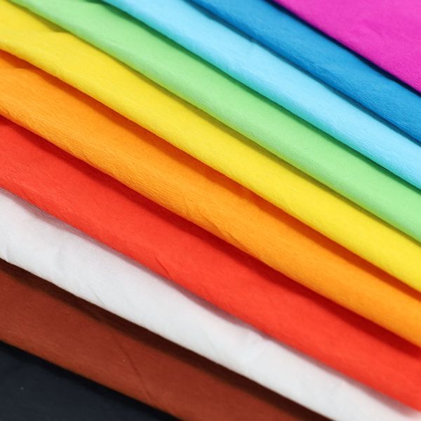 Icon Assorted Crepe Paper 50cm x 2m (10 Pack)