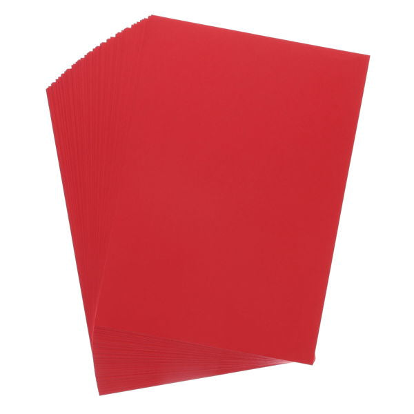 Premier Activity A4 160gsm Card - Red (50 Sheets)