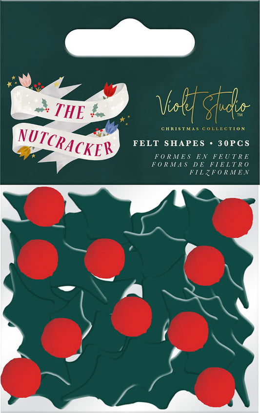 Violet Studios - Felt Shapes - 30pcs - The Nutcrac