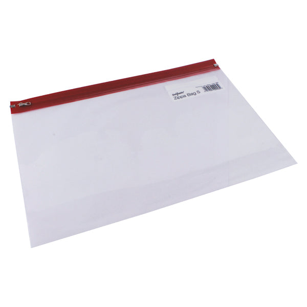 Snopake Zippa-Bag S Classic A4 Plus Red (Pack of 25) 12805