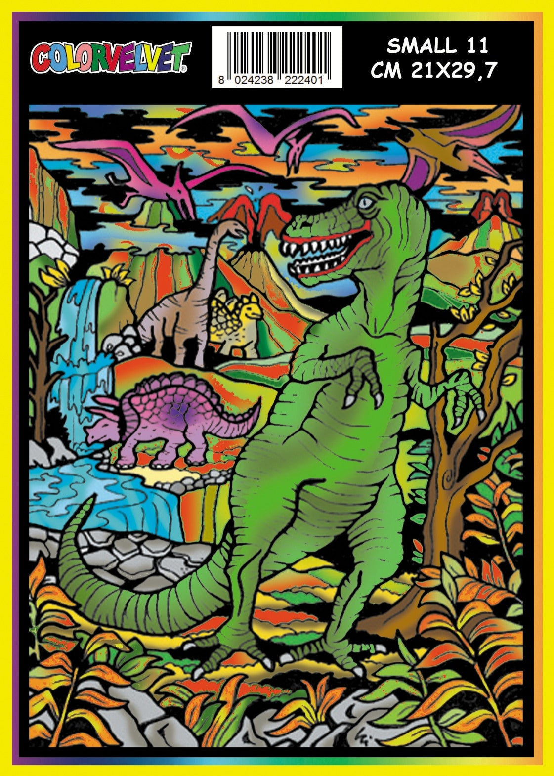 ColorVelvet Small - T-Rex