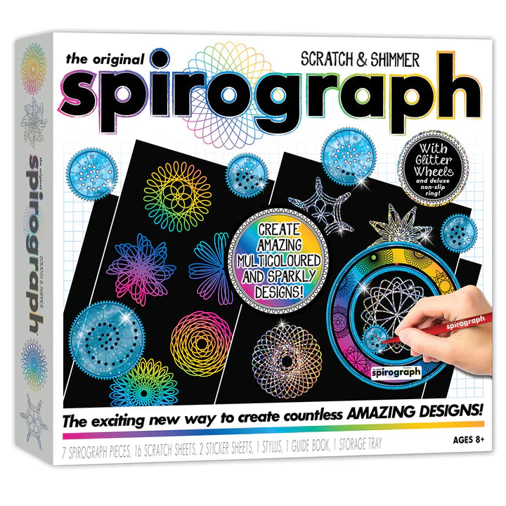 Spirograph Scratch & Shimmer Set
