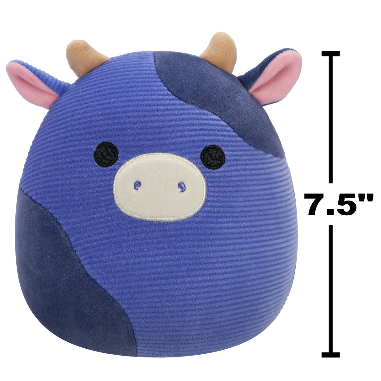 Squishmallows Squisharoys 7.5 Inch - Ingred the Dark Purple Cow