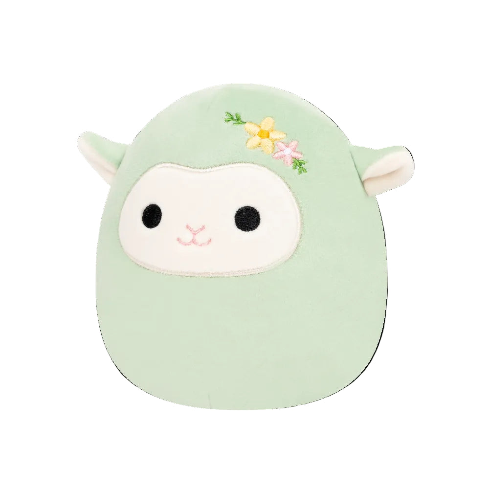 Squishmallows 7.5 Inch - Simi Sage Green Lamb W/Flora