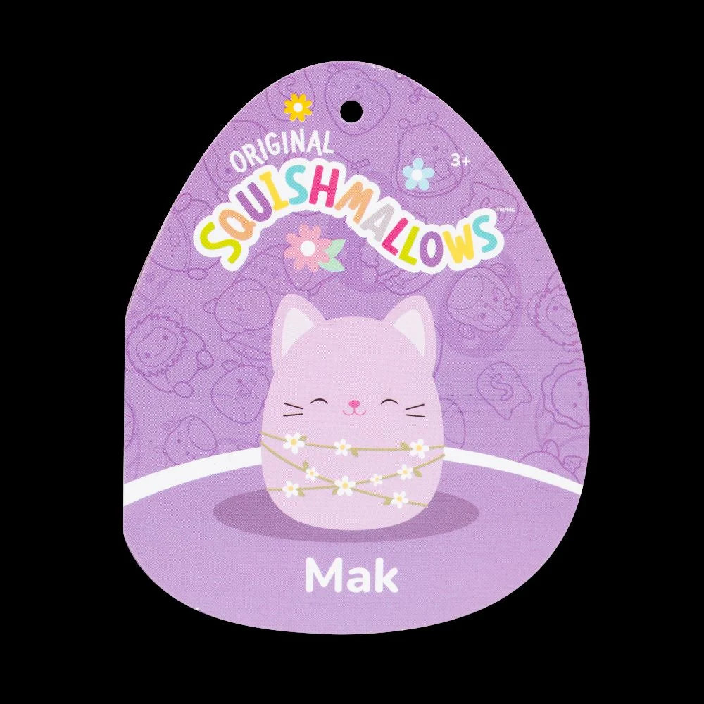 Squishmallows 7.5 Inch -Mak the Lavender Cat