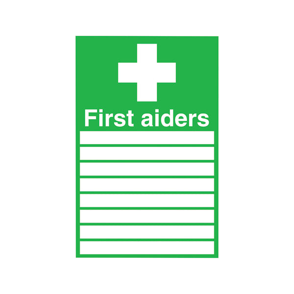 Signslab 300X200 First Aiders S/A