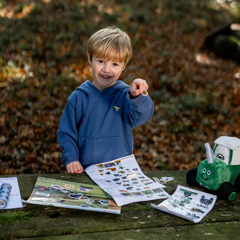 Tractor Ted Farm Machines Sticker Pack