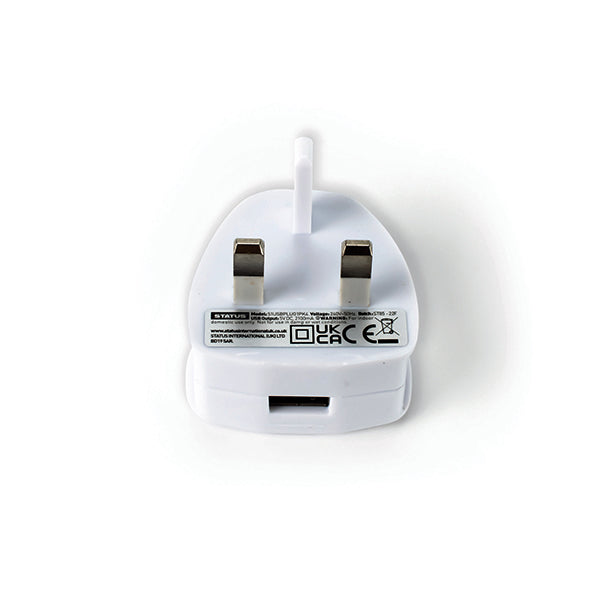 Power Adapter Plug USB Type A 5V DC 2.1 Amp 1m Cable S1USBPLUG1(Pack of 4)