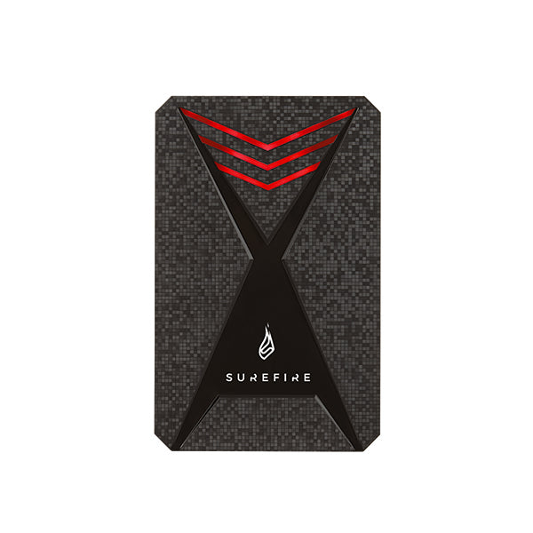 SureFire Bunker Gaming SSD USB 3.2 Gen 1 512GB Black 12+ Games 53683