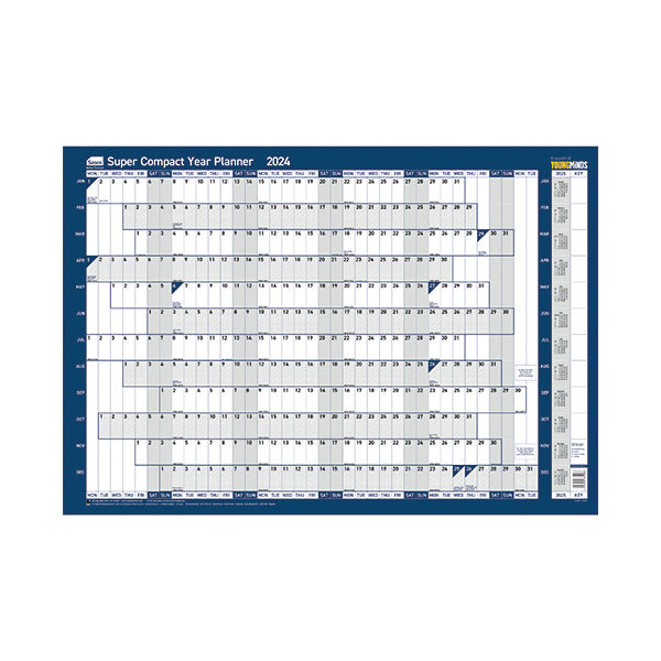 Sasco Super Compact Year Planner 2024 2410217