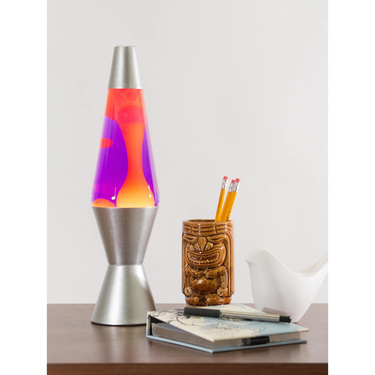 Lava Lamp Purple & Yellow - 11.5 inch