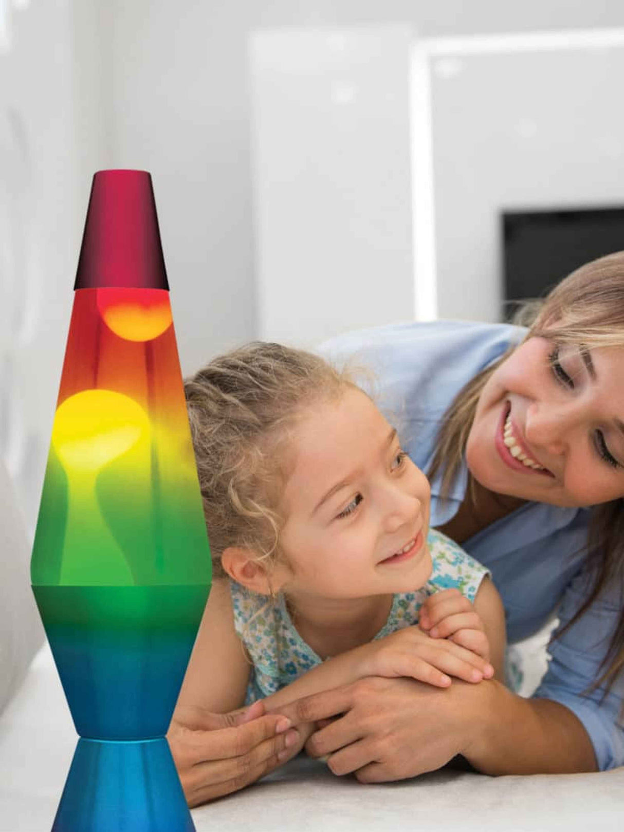 Lava Lamp Rainbow 14.5 Inch