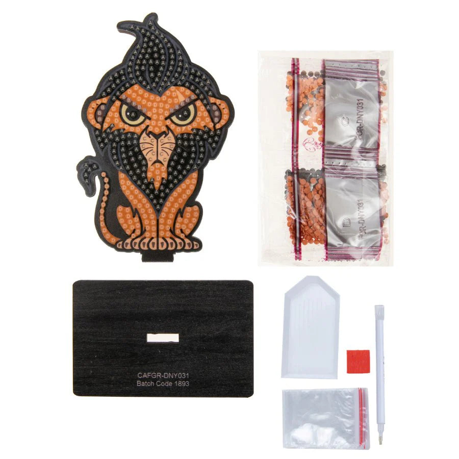 Crystal Art Buddy - Disney Villains: Scar