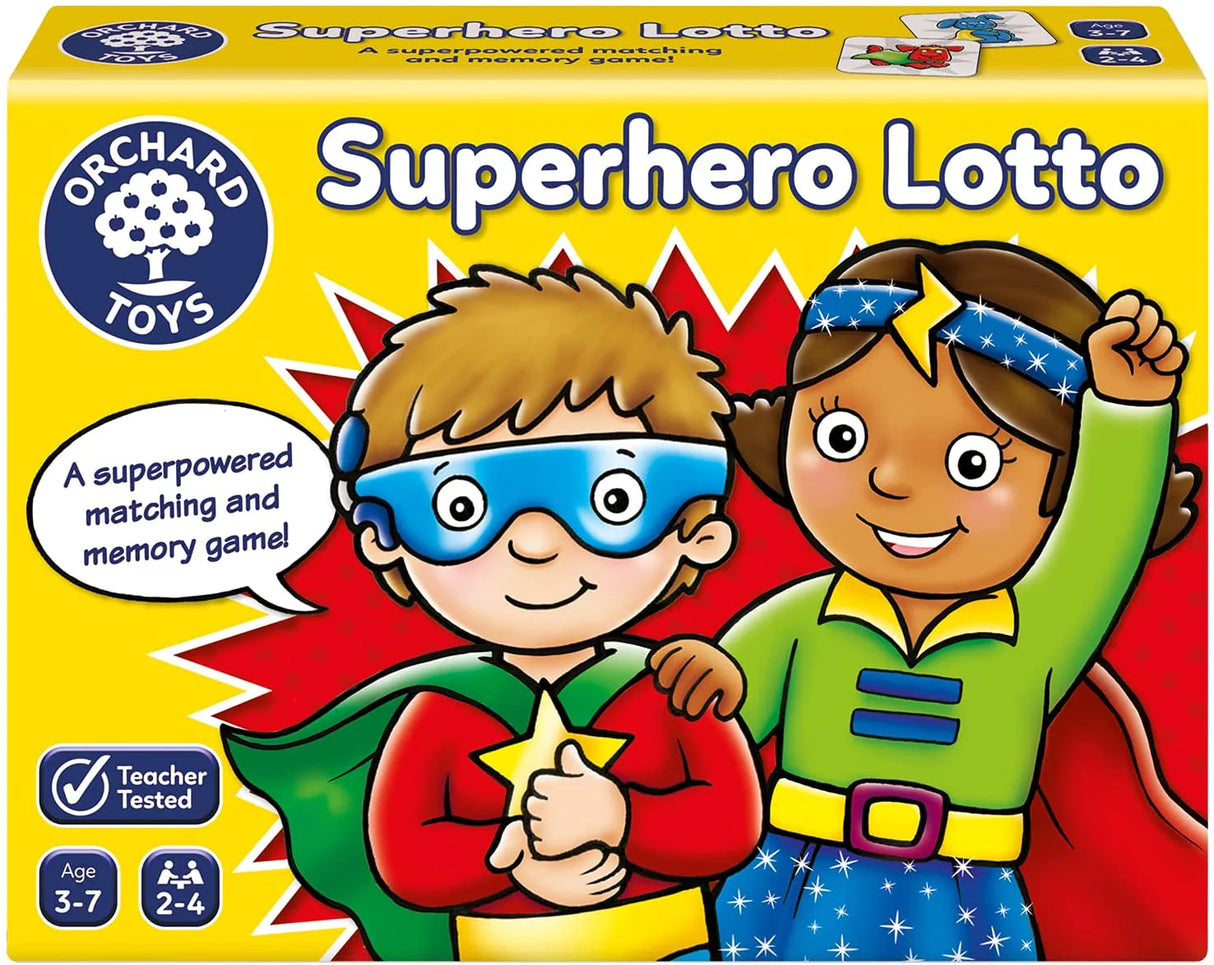 Orchard Toys Superhero Lotto Game
