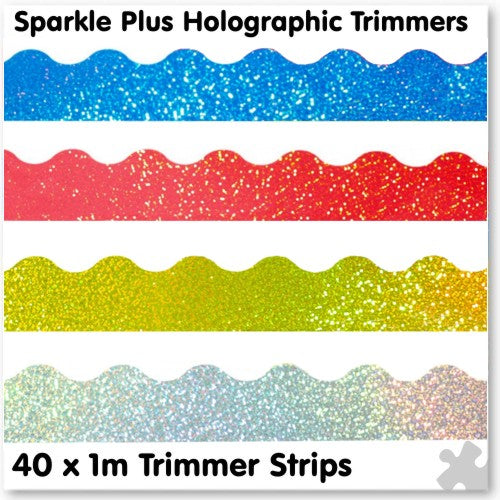 Sparkle Plus Trimmers - Variety Pack 40x1m Strip