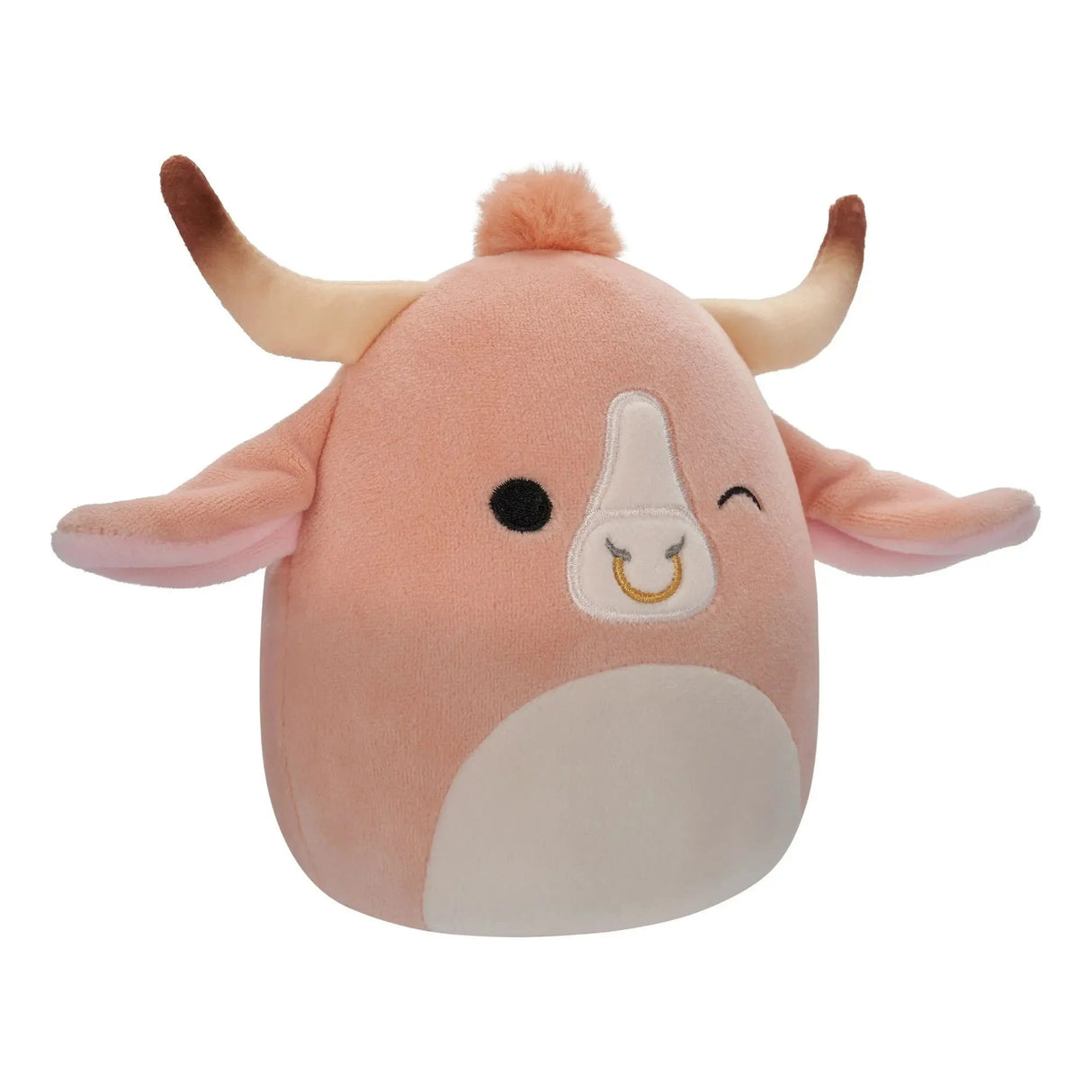Squishmallow 16 Inch Houston Peach Brahma Bull