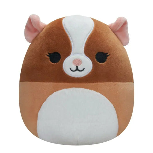 Squishmallows 7.5 Inch Garret Brown And White Guinea Pig