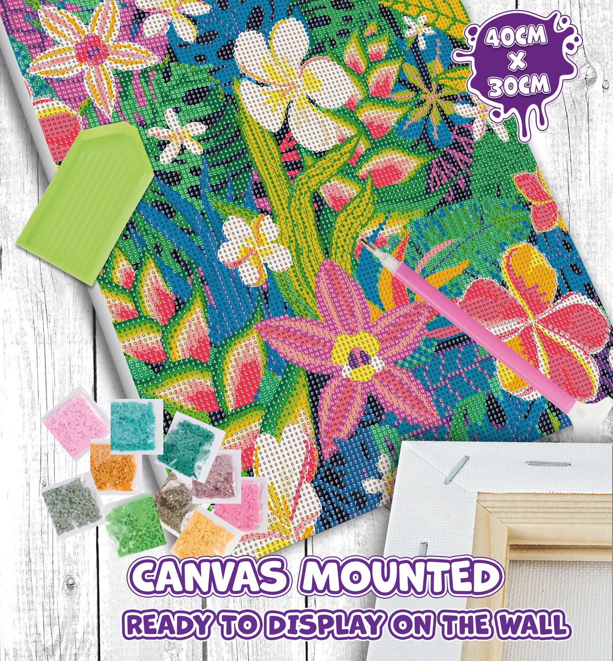 Summer Vibes Diamond Painting Art Kit Splat Planet