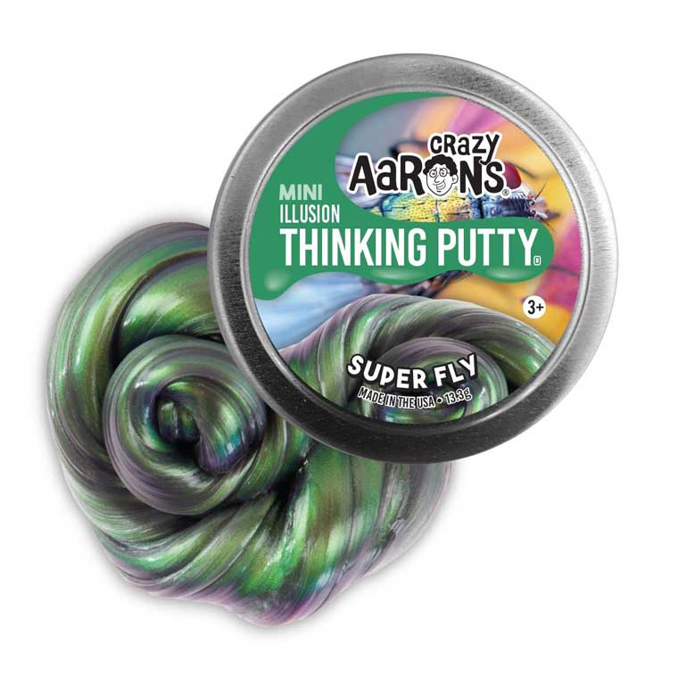 Crazy Aaron's Thinking Putty Mini Tin - Mini Super Fly