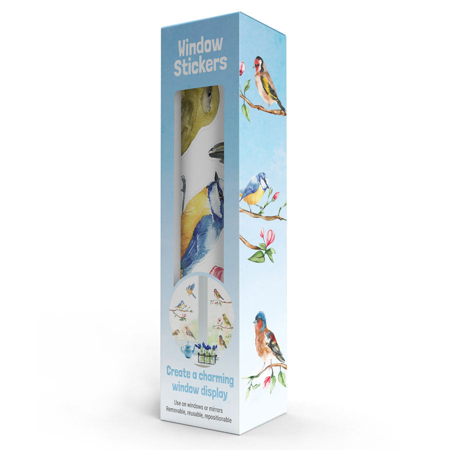 Window Sticker Pack - Garden Birds