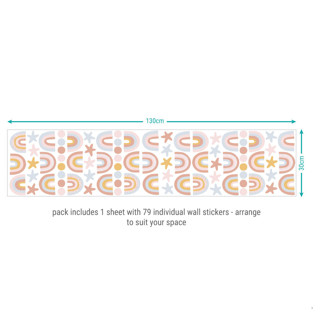Wall Stickers Pack - Rainbows