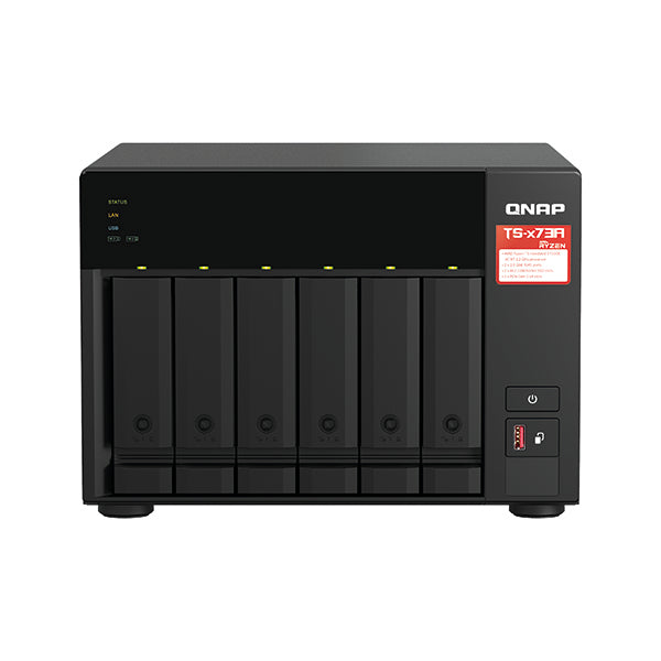 Qnap 6 Desktop NAS Network Attached Storage Enclosure TS-673A-8G