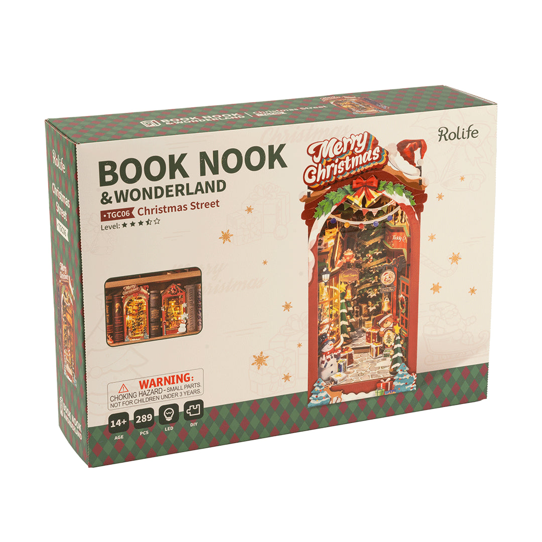 Rolife DIY Book Nook - Christmas Street