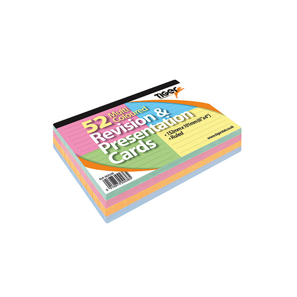 Revision and Presentation Cards 54 Multicolour (Pack of 10) 302236