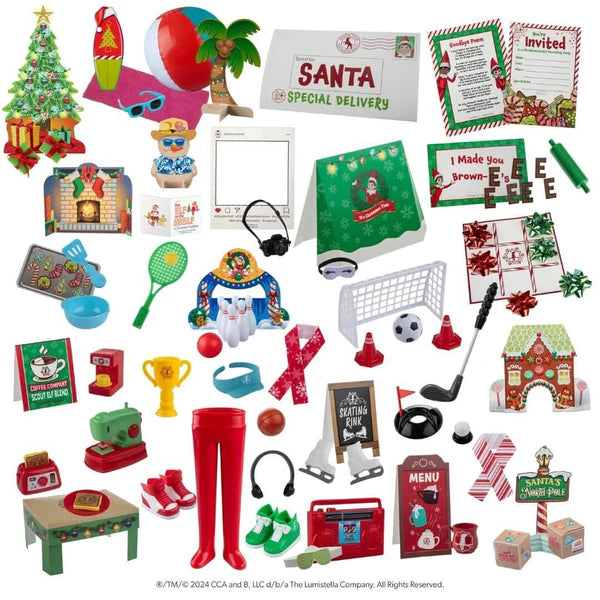 The Elf on the Shelf Polar Props - Elf Ideas Super Set