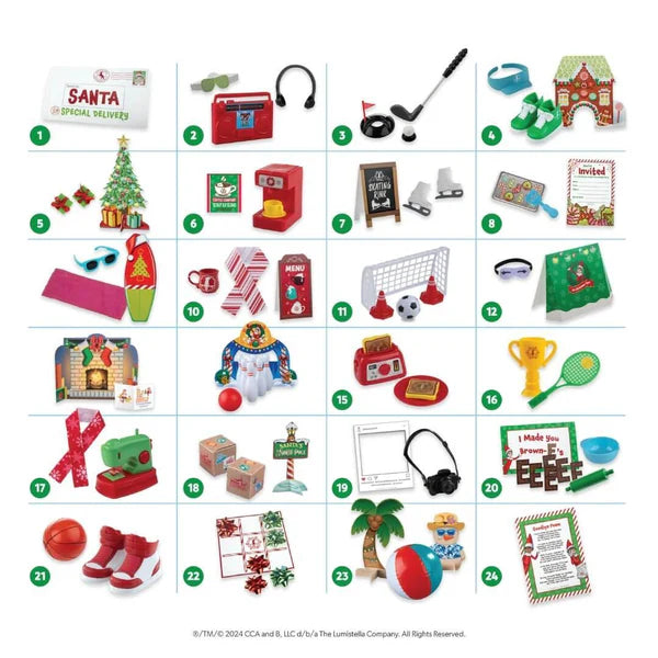 The Elf on the Shelf Polar Props - Elf Ideas Super Set